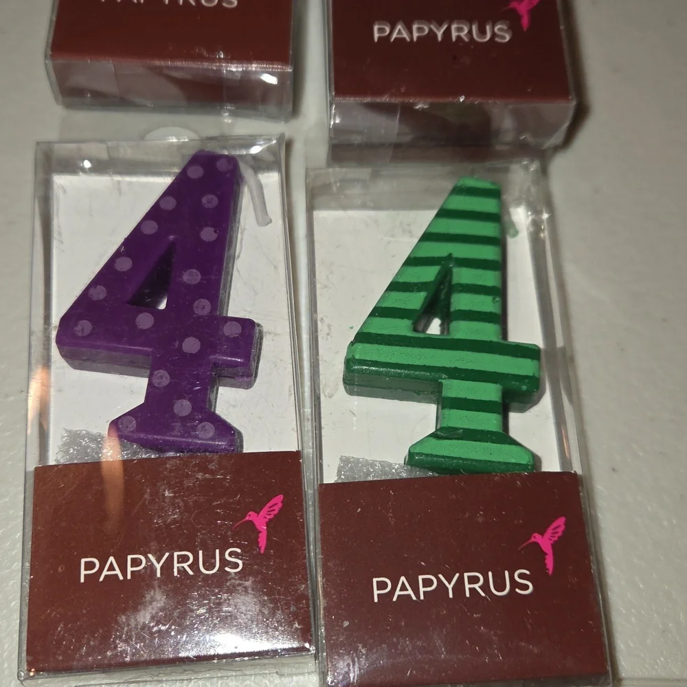 PAPYRUS New #4 Celebration Candles
